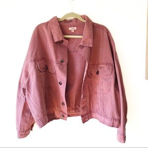 EASEL Oversized jacket  *FITS L-2x*